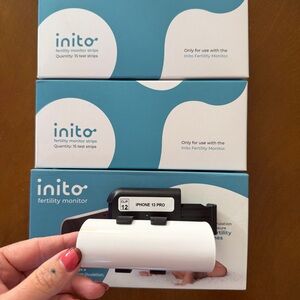 iPhone 13 Pro Inito Fertility Monitor with 23 Test Strips